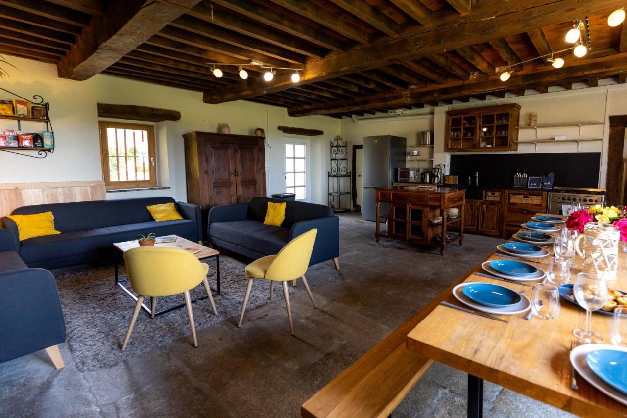 Bed and Breakfast Domaine Du Coq En Pat Augerolles Exteriér fotografie